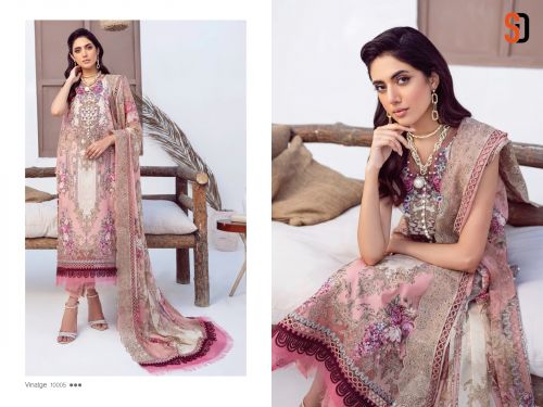 Vintage Vol 10 By Shraddha Pakistani Dress Material Catalog